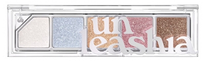 Unleashia Mood Shower Palette Visage Enlumineur 5 Couleurs - Teinte : N°101 Ballerino