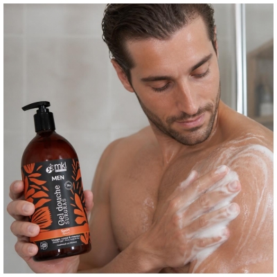 MKL Green Nature Men Gel Douche Surgras Sport de 1 Litre