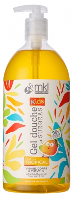 MKL Green Nature Kids Gel Douche Surgras Tropical de 1 Litre