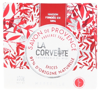 La Corvette Savon de Provence Épices 100 Grammes