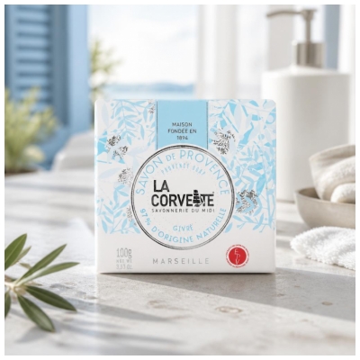 La Corvette Savon de Provence Givré 100 Grammes