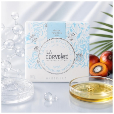 La Corvette Savon de Provence Givré 100 Grammes