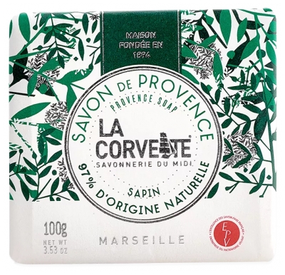 La Corvette Savon de Provence Sapin 100 Grammes