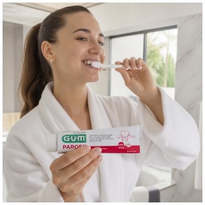 GUM Paroex Gel Dentifrice 0,12% 3x75 ml