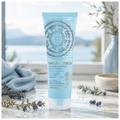 Natura Siberica Hydratation et Éclat Lait Corps 200 ML
