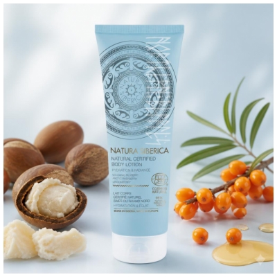 Natura Siberica Hydratation et Éclat Lait Corps 200 ML