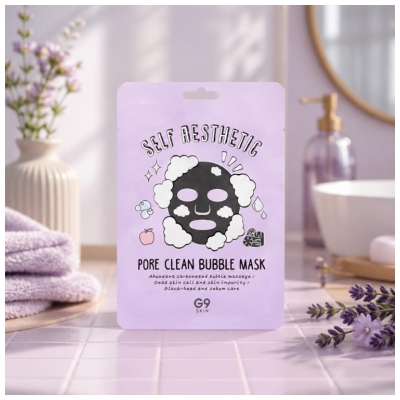 G9 Skin Self Aesthetic Masque Bulles pour des Pores Nettoyés 23 gr