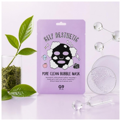 G9 Skin Self Aesthetic Masque Bulles pour des Pores Nettoyés 23 gr