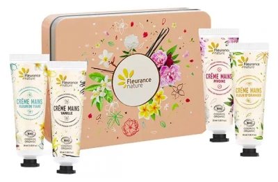 Fleurance Nature Coffret Évasion Florale Crème Mains 4 Produits