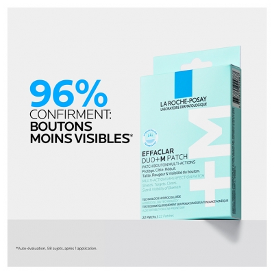 La Roche-Posay Effaclar Duo+M Patch Bouton Multi-Actions 22 Unités