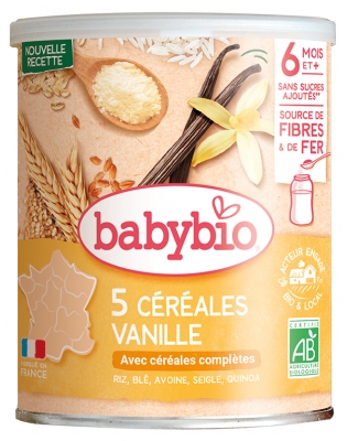 Babybio Céréales Avec Quinoa - Vanille