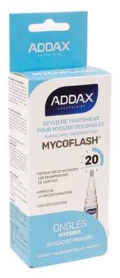 Addax Mycoflash Stylo Traitement Mycose des Ongles Mains et Pieds 4 ML