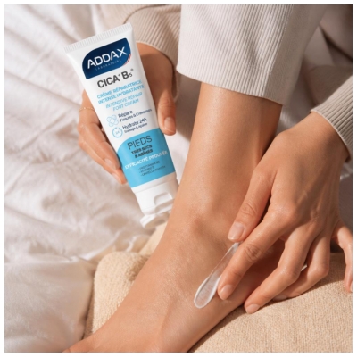 Addax Cica+ B5 Crème Réparatrice Intense Hydratante Pieds Secs 50 ML