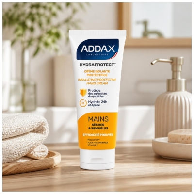Addax Hydraprotect Crème Isolante Protectrice Mains Sèches 100 ML