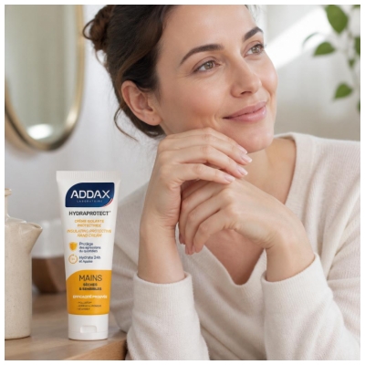 Addax Hydraprotect Crème Isolante Protectrice Mains Sèches 100 ML