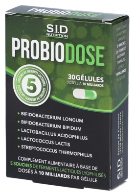 S.I.D Nutrition Probiodose 30 Unités