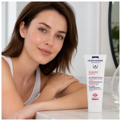 Isispharma Ruboril Expert M Gel-Crème Anti-Rougeurs Peaux Sensibles Normales à Mixtes 40 ml