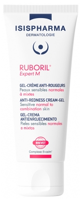 Isispharma Ruboril Expert M Gel-Crème Anti-Rougeurs Peaux Sensibles Normales à Mixtes 40 ml