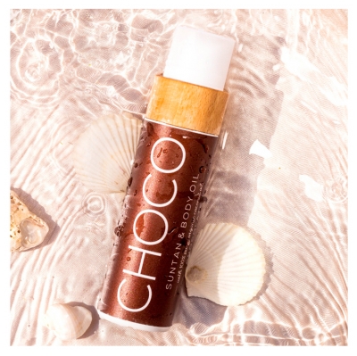 Cocosolis Choco Huile de Bronzage Corps 200 ML
