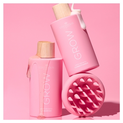 Cocosolis Grow Velvety Silicone Brosse Massante Cuir Chevelu