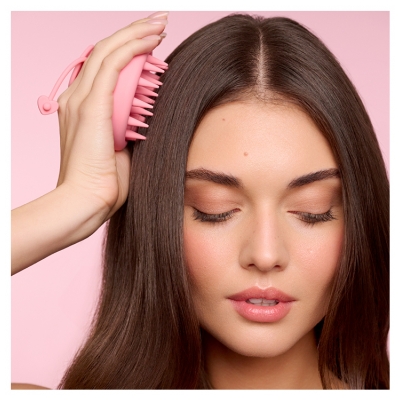 Cocosolis Grow Velvety Silicone Brosse Massante Cuir Chevelu
