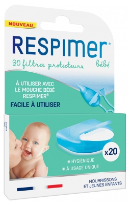 Respimer Filtres Pour Mouche Bébé 20 Unités / Dispo 15/09/2021