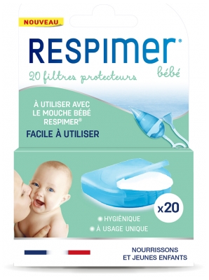 Respimer Filtres Pour Mouche Bébé 20 Unités / Dispo 15/09/2021