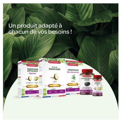 Superdiet Quatuor Bien-Être du Foie Bio 20 Unités