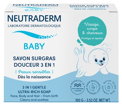 Neutraderm Savon Solide 3en1 100 g