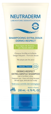 Neutraderm Shampooing Extra-Doux Cuir Chevelu Délicat 200 ml