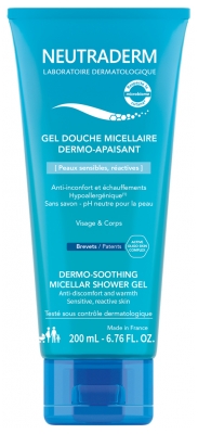 Neutraderm Gel Douche Micellaire Dermo Apaisant Tb200Ml