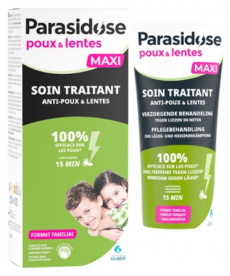 Parasidose Poux-Lentes Soin Traitant 15 minutes 200 ml