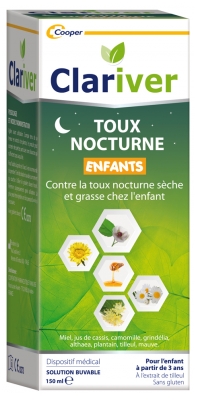 Sirop Toux Nuit Enfants Solution Buvable 200 ml