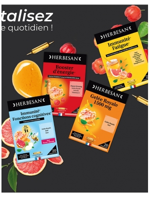 Herbesan Immunité Fonctions Cognitives 20 Unités