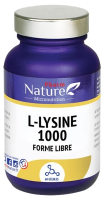 Pharm Nature L-Lysine 1000 60 Gélules