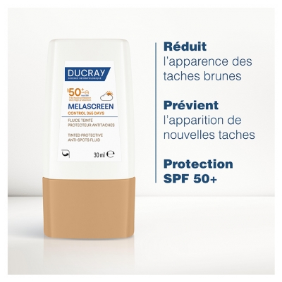 Ducray Melascreen Fluide Teinté Protecteur Antitaches SPF 50 + 30 ML