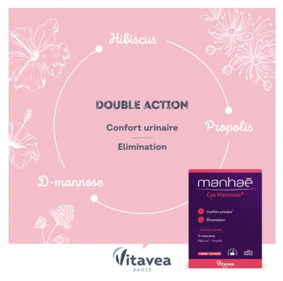 Vitavea Manhaé Cys Mannose 10 Unités