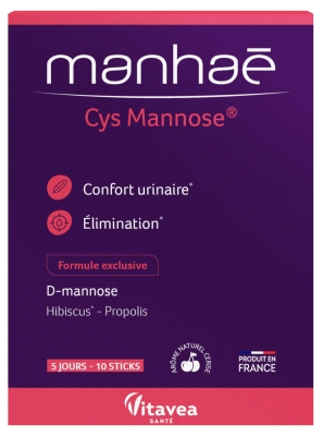 Vitavea Manhaé Cys Mannose 10 Unités