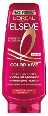 L'Oréal Paris Elseve Color Vive Soin Démêlant Bouclier Couleur Cheveux Colorés ou Méchés 400 ml