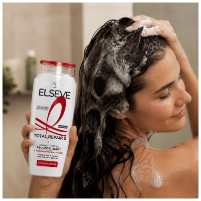 L'Oréal Paris Elseve Total Repair 5 Shampoing Reconstituant Cheveux Abîmés 300 ml