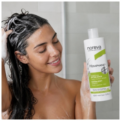Noreva Hexaphane Shampooing Extra-Doux Vitalité et Souplesse 400 ml