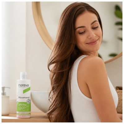 Noreva Hexaphane Shampooing Extra-Doux Vitalité et Souplesse 400 ml