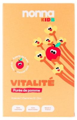 Nonna Lab Kids Vitalité Purée de Pomme 10 Unités