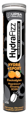 UPSA Hydrafizz Hydra+Sport 16 Unités Effervescentes
