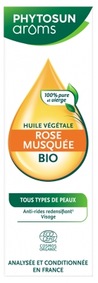 Phytosun Arôms Huile Végétale Rose Musquée Biologique 50 ml