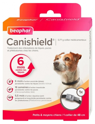 Beaphar Canishield Collier Petits et Moyens Chiens 1 Unité