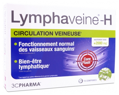 3C Pharma Lymphaveine-H Circulation Veineuse 15 Comprimés