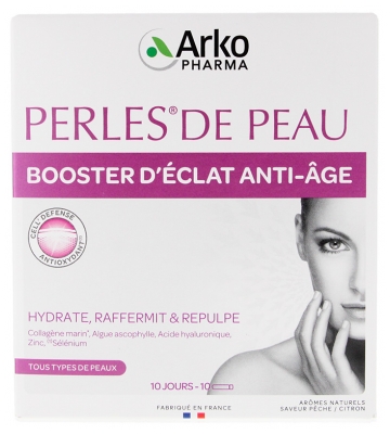 Arkopharma Perles de Peau Booster d'Éclat Anti-Âge 10 Unités