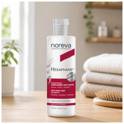 Noreva Hexaphane Shampooing Complément Anti-Chute Stimule et Fortifie 250 ml