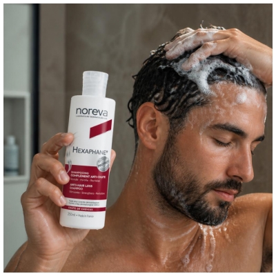 Noreva Hexaphane Shampooing Complément Anti-Chute Stimule et Fortifie 250 ml